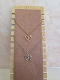 Ketting 'Heart diamond'