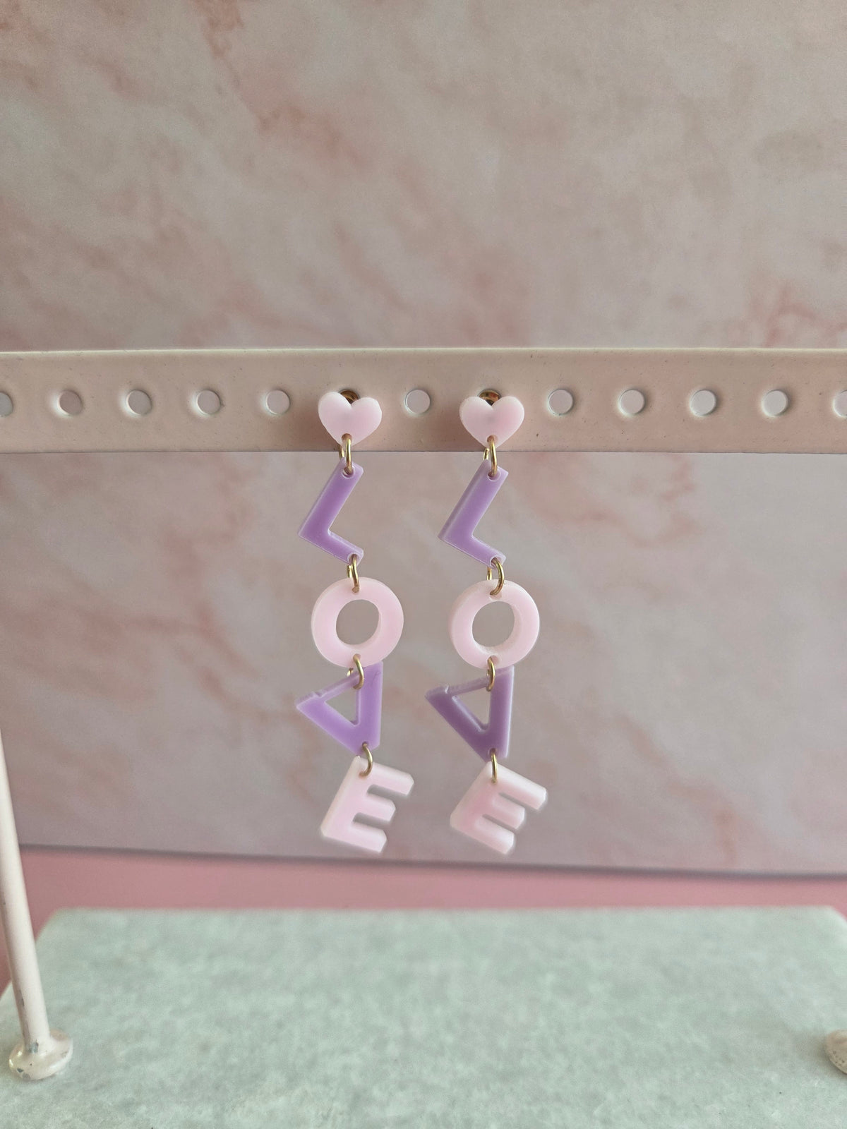 Oorbellen 'Love'