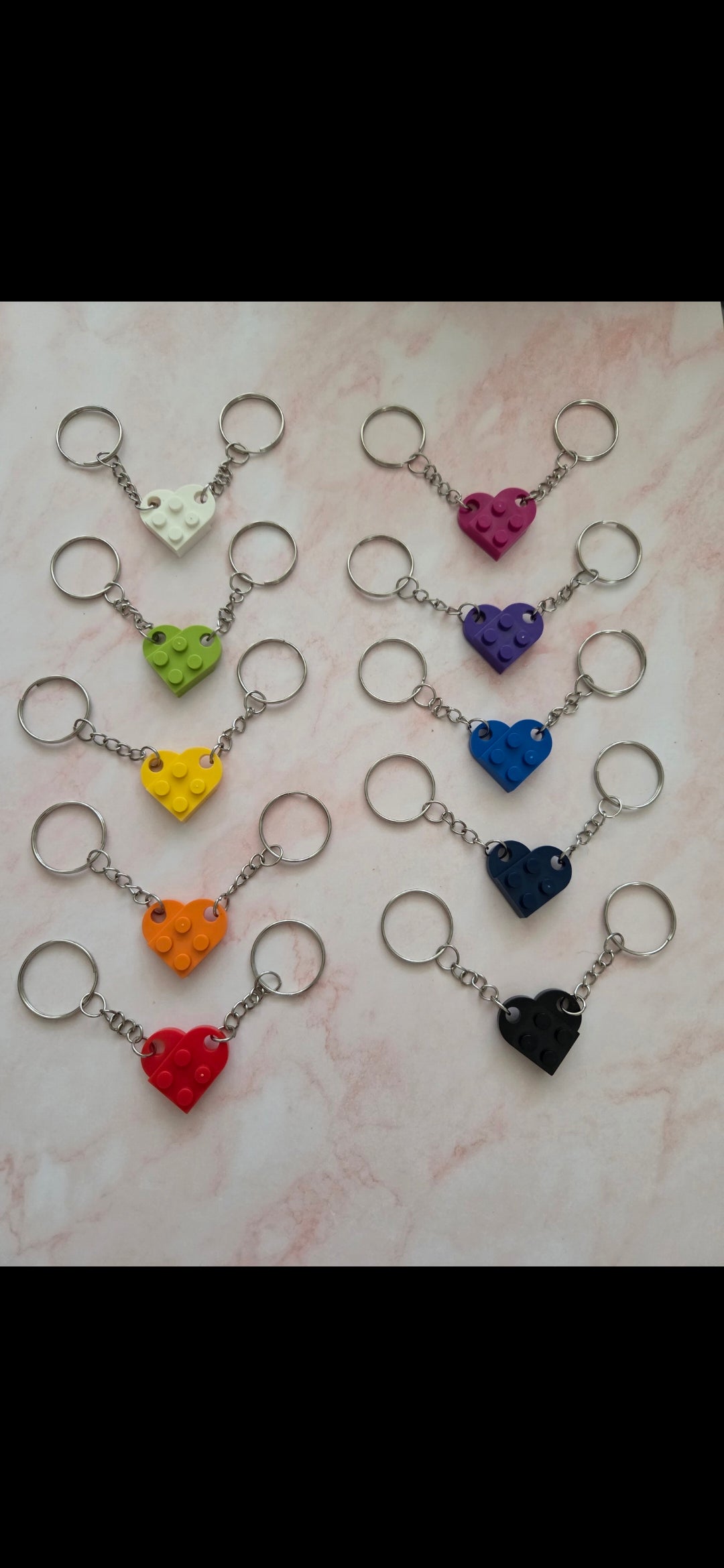Sleutelhangers 'hart'