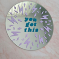 Spiegel 'You got this'