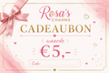 Cadeaubon €5,-