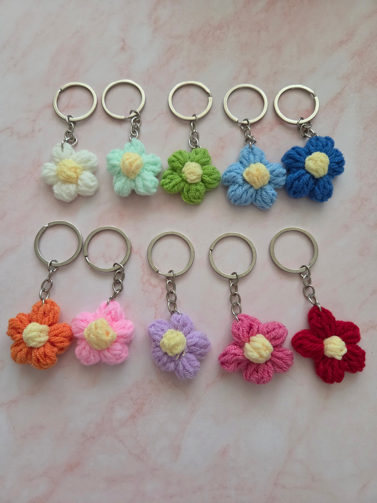 Sleutelhanger 'bloem'