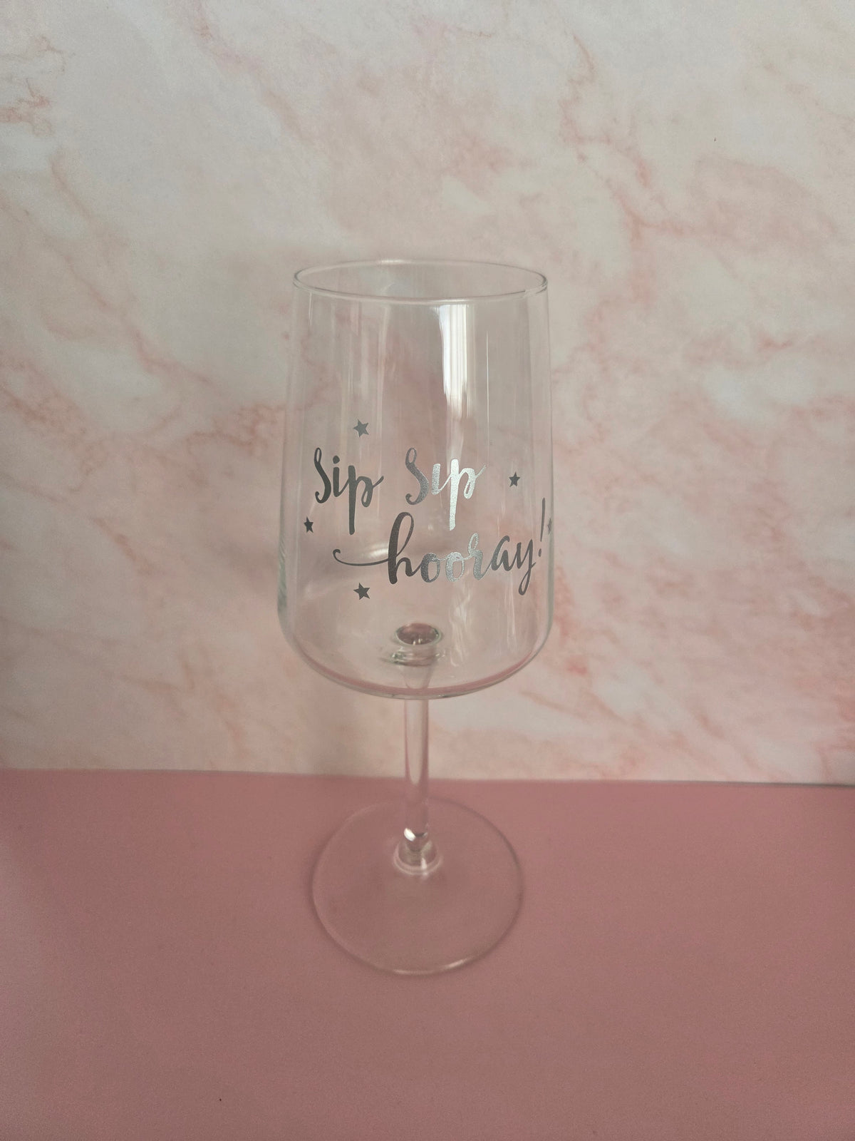 Wijnglas 'Zilver'
