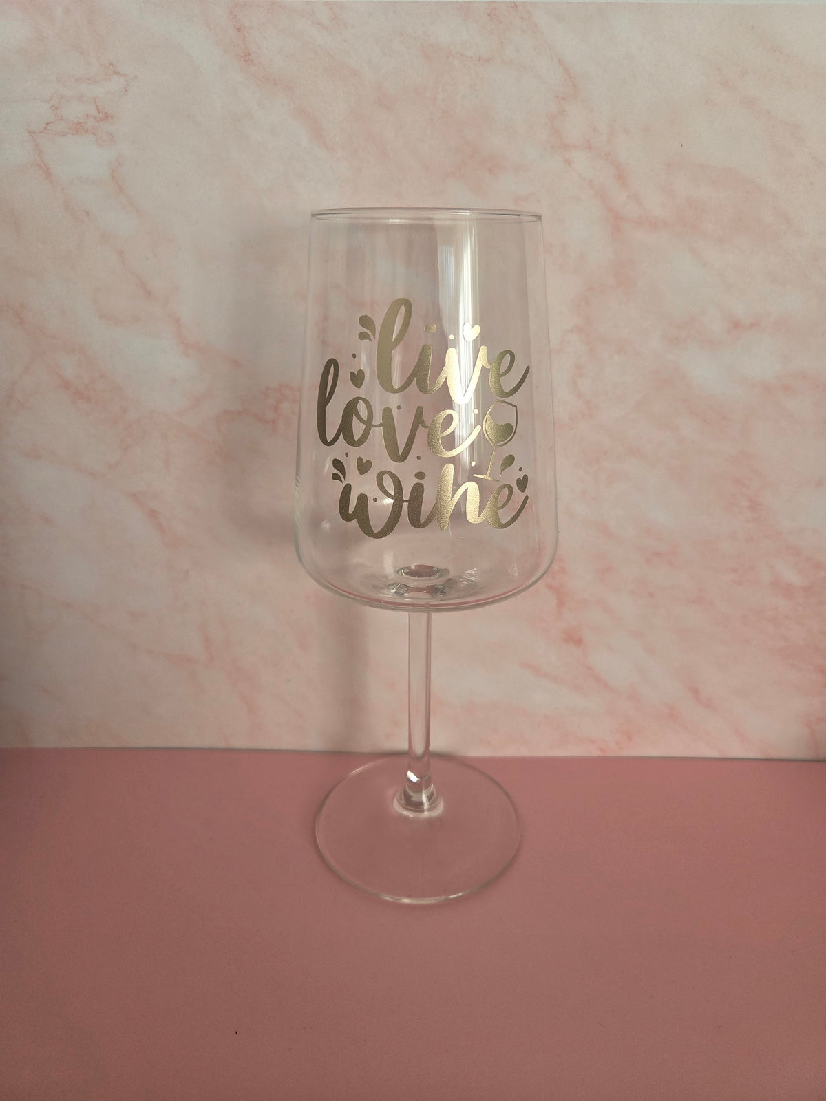 Wijnglas 'Goud'