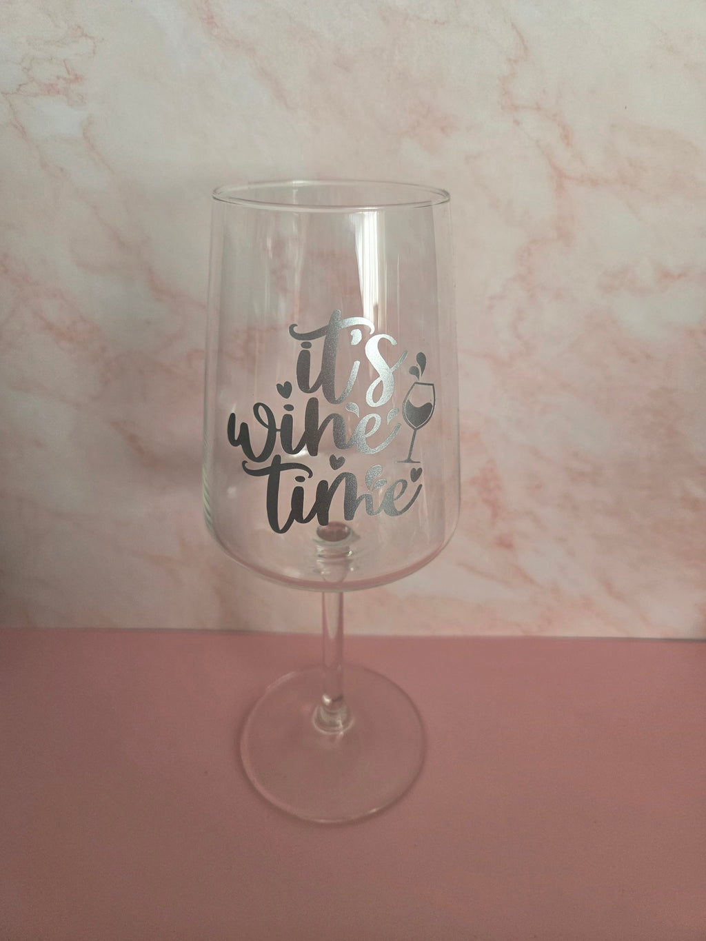 Wijnglas 'Zilver'