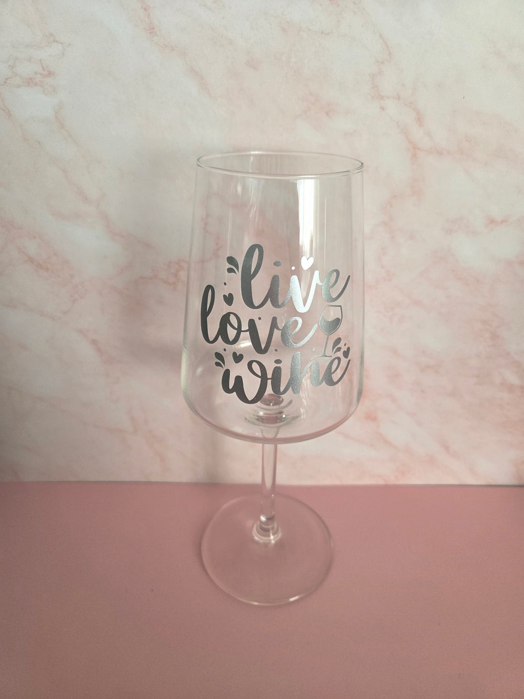 Wijnglas 'Zilver'