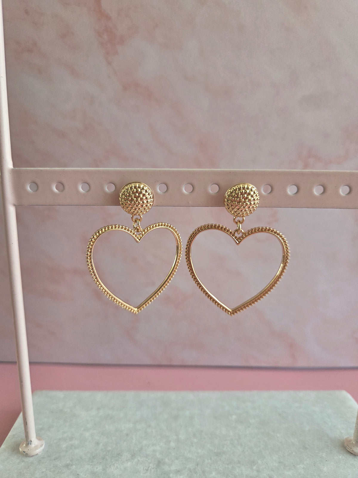 Oorbellen 'Belle Heart'