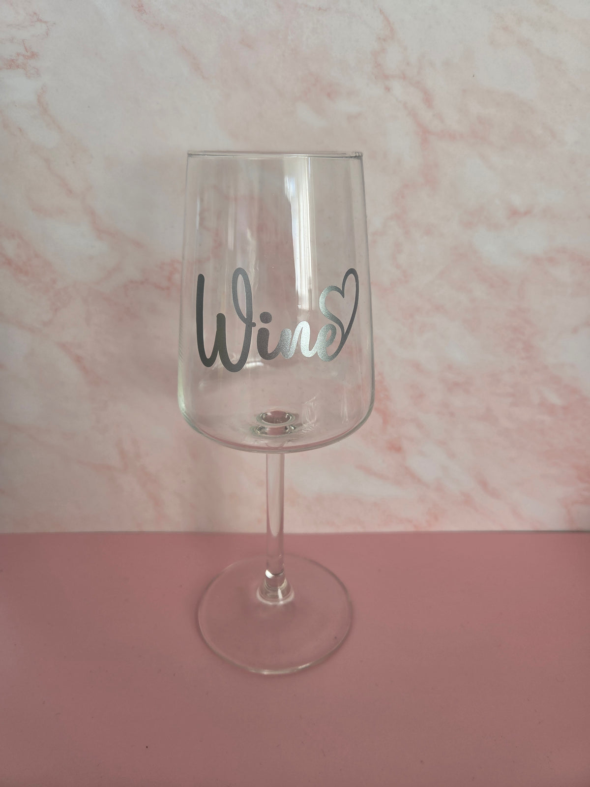 Wijnglas 'Zilver'