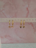 Oorbellen 'Heart charm'