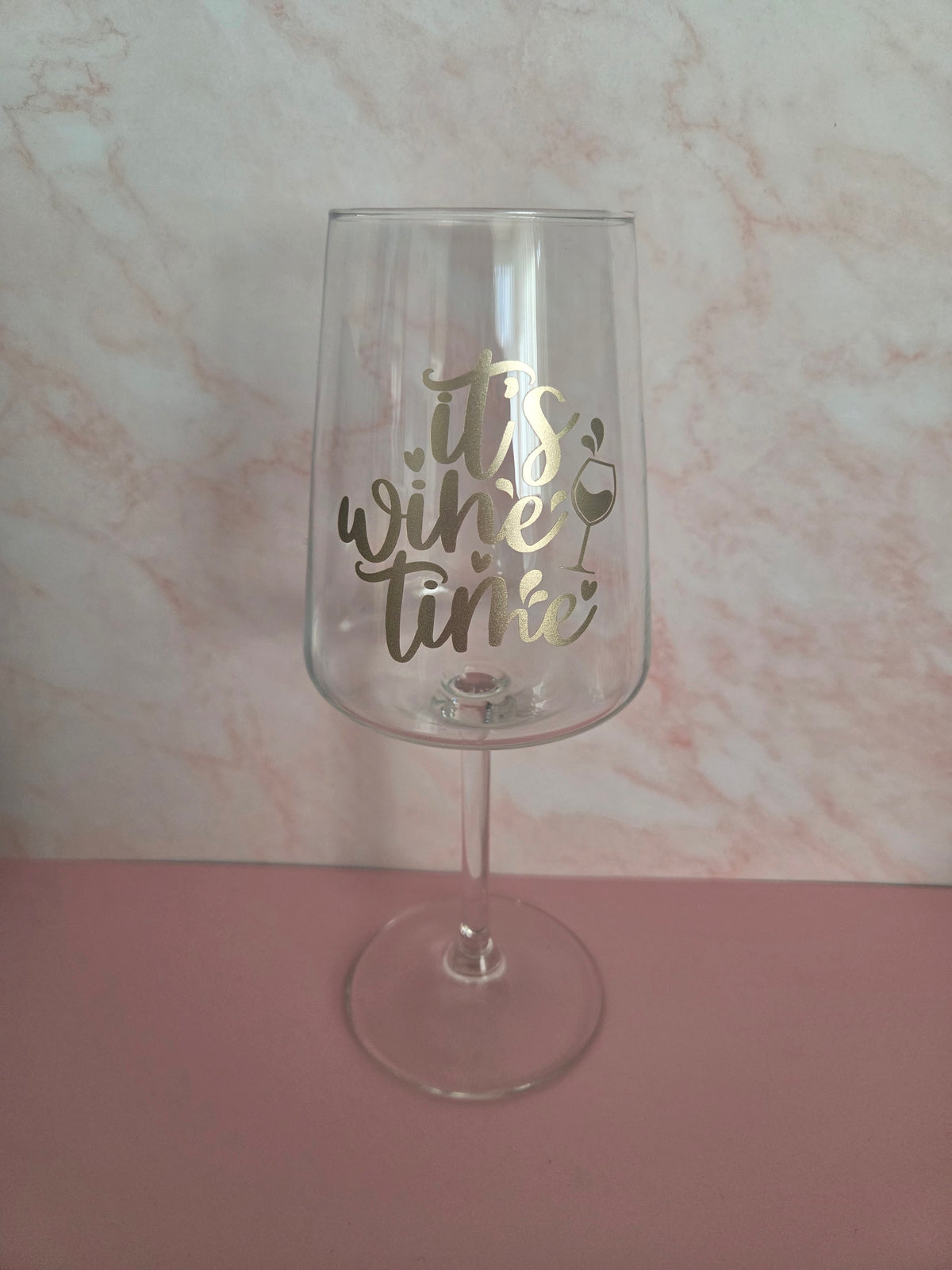 Wijnglas 'Goud'