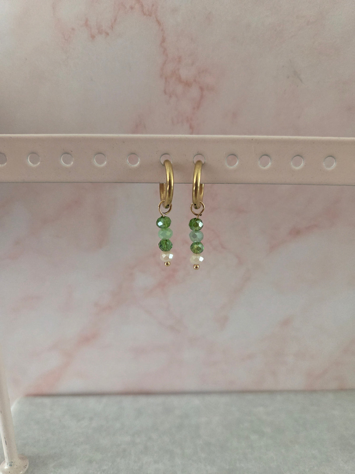 Oorbellen 'Evergreen Sparkle'