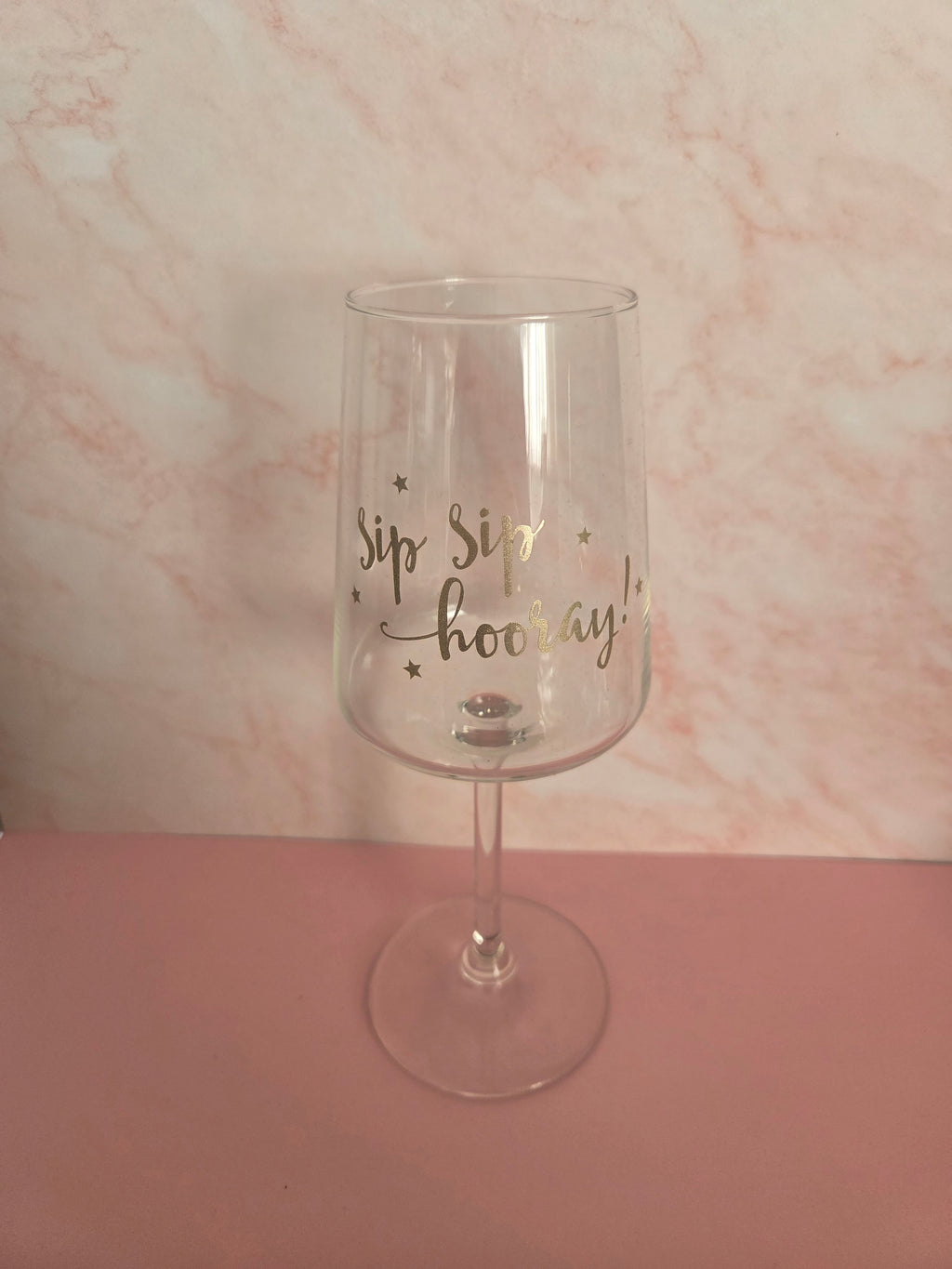 Wijnglas 'Goud'