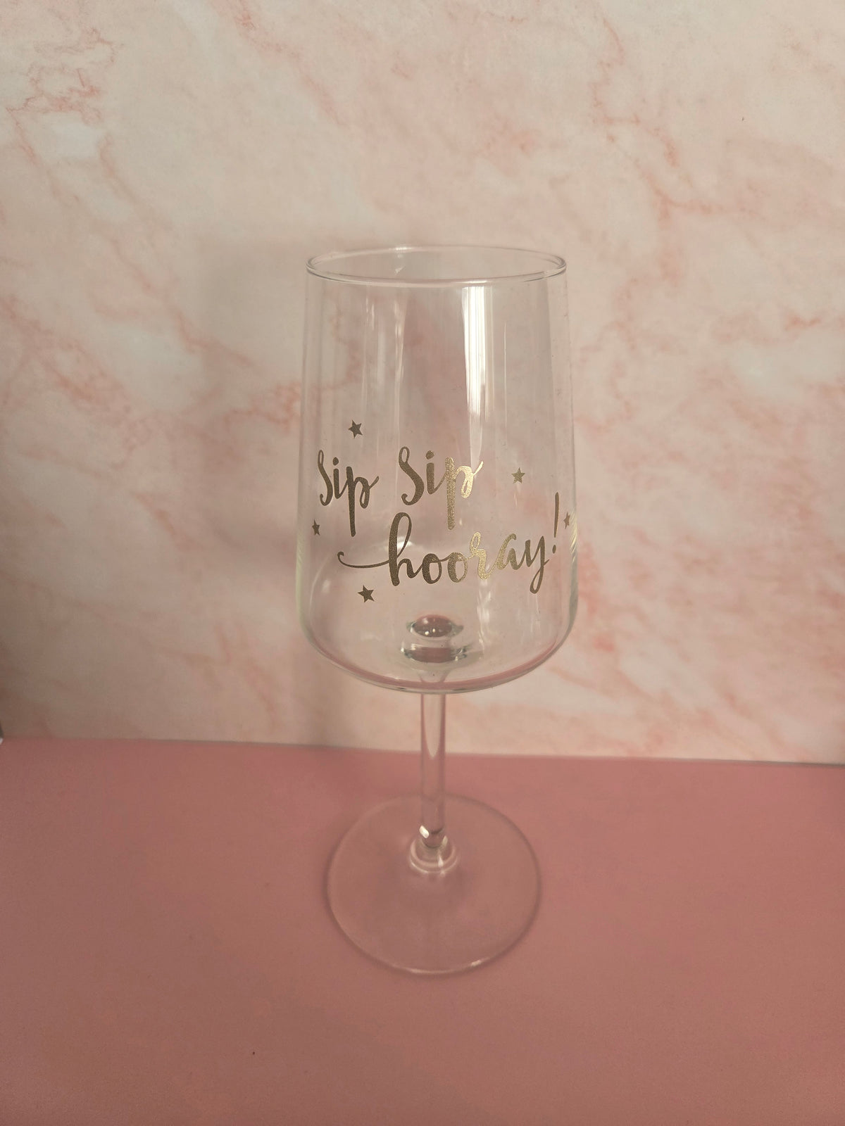 Wijnglas 'Goud'