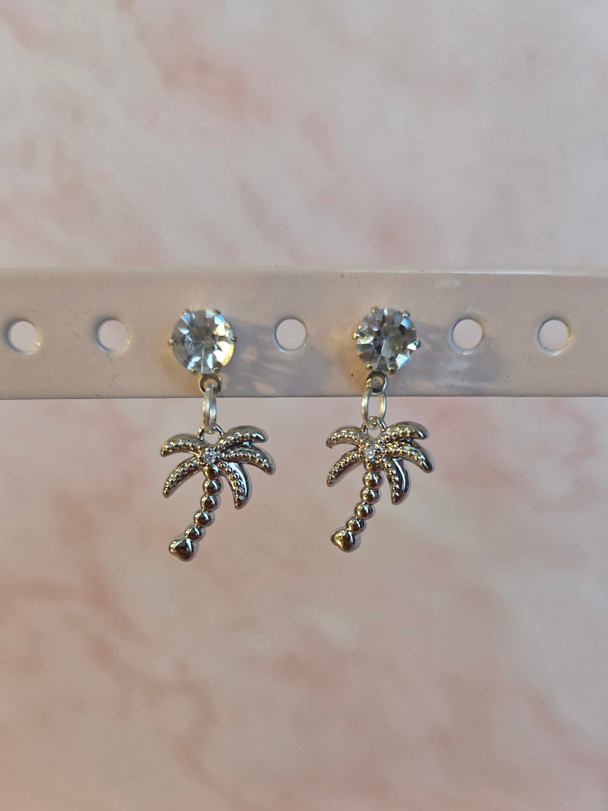 Oorbellen 'Palmboom'
