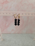 Oorbellen 'Midnight Hearts'