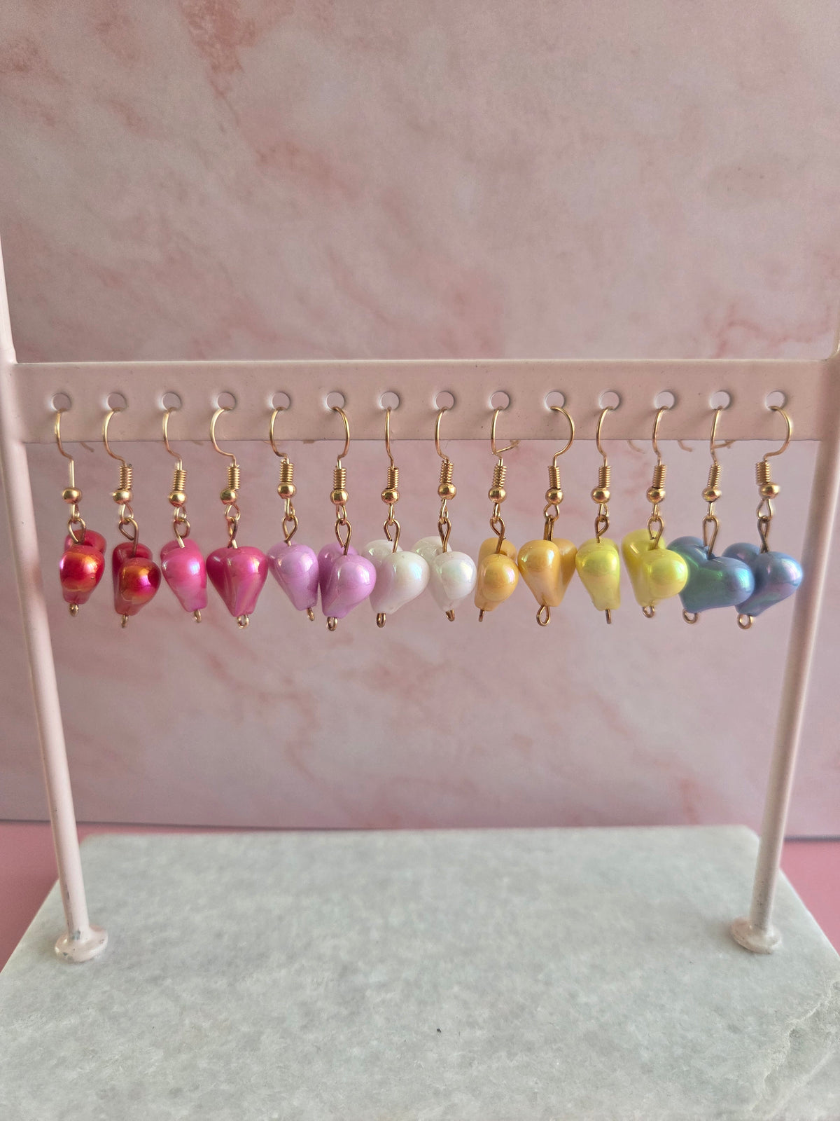 Oorbellen 'Happy Hearts'