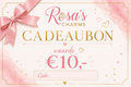 Cadeaubon €10