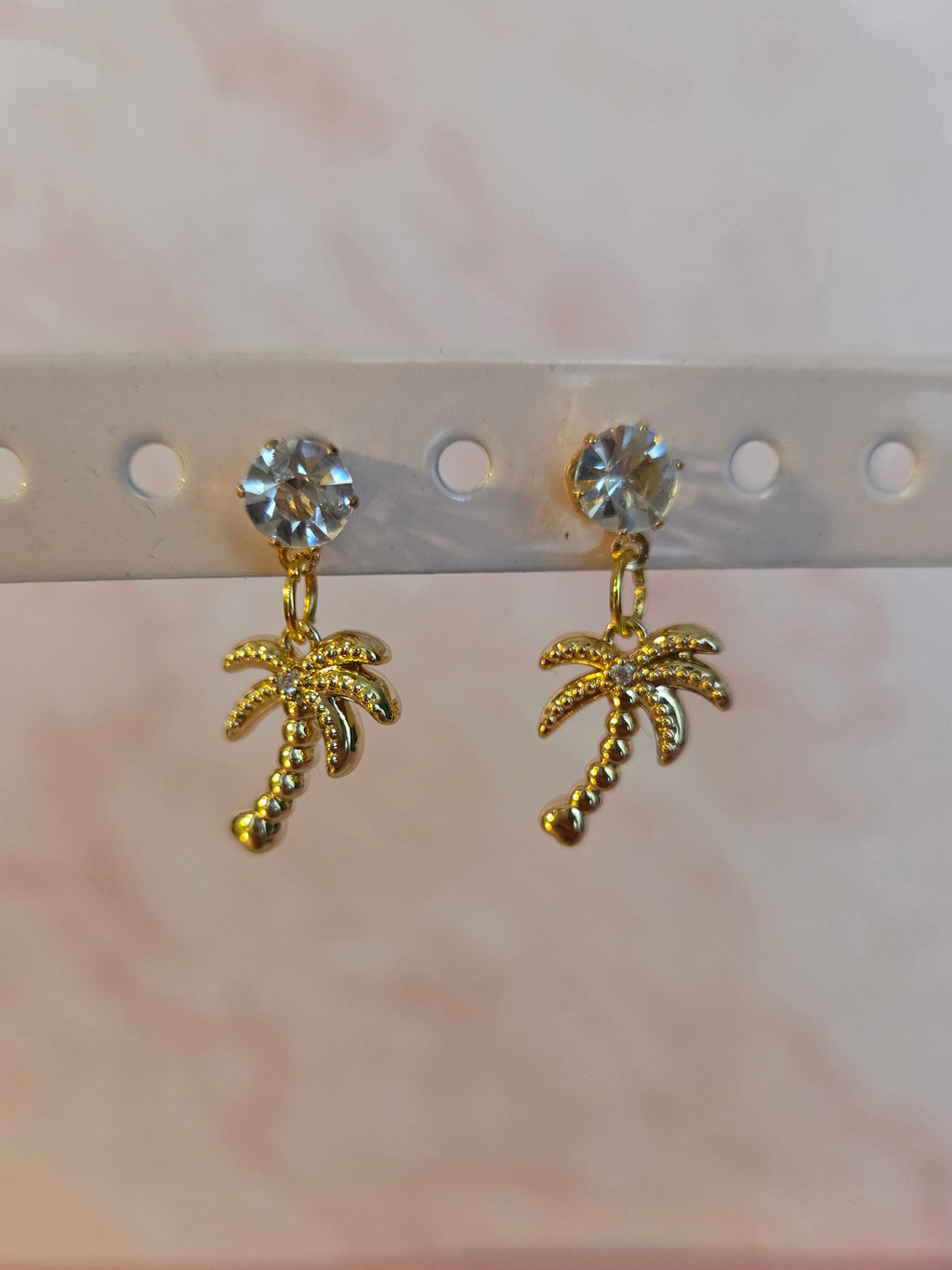 Oorbellen 'Palmboom'