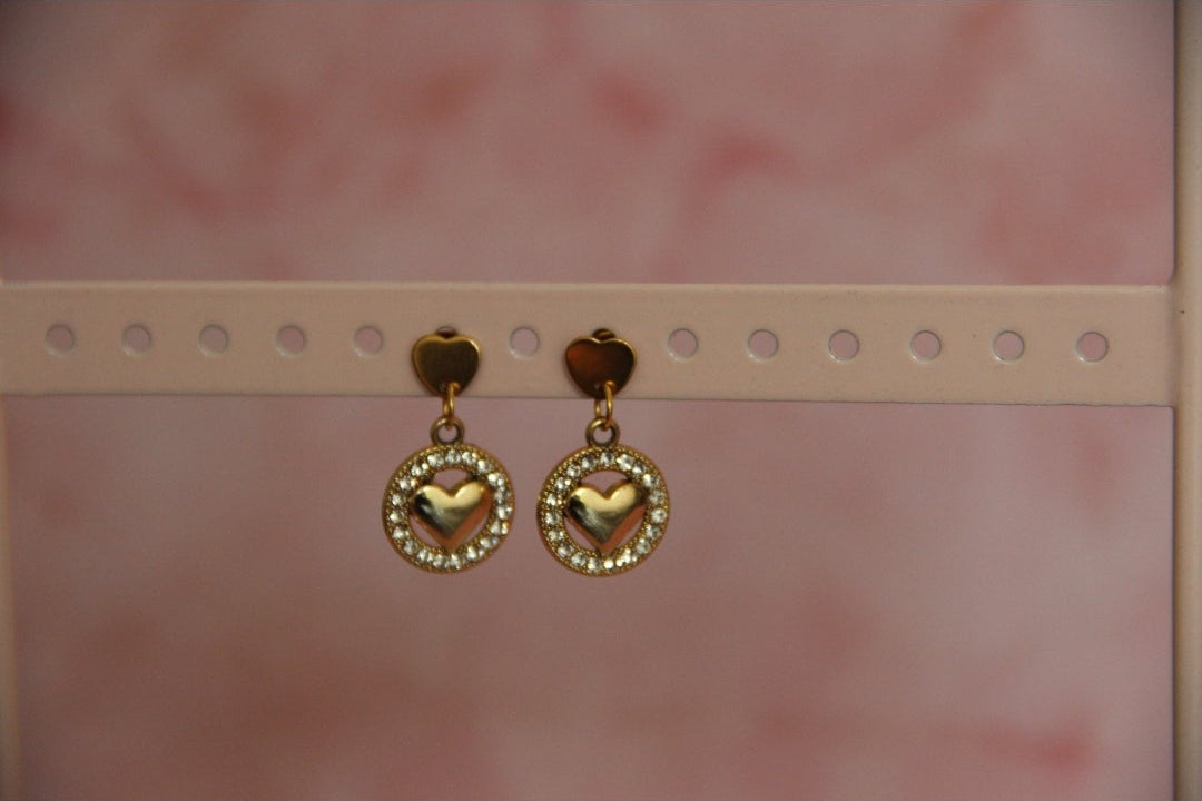 Oorbellen 'Aura of love'