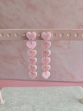 Oorbellen 'Heartfall'